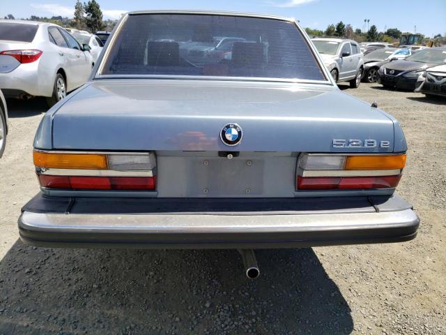 Photo 6 from auction – 1987 BMW 528 E AUTO with VIN WBADK8304H9709024