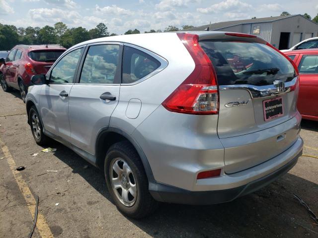 Photo 2 from auction – 2016 HONDA CR-V LX with VIN 2HKRM3H30GH555149