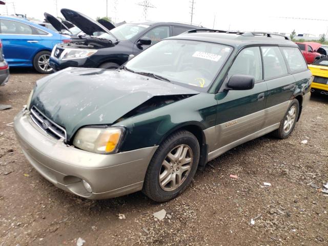 SUBARU LEGACY OUT 2002 with VIN 4S3BH665927648941 - Photo from auction