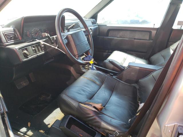 Photo 7 from auction – 1990 VOLVO 740 GLE with VIN YV1FA8948L1426698