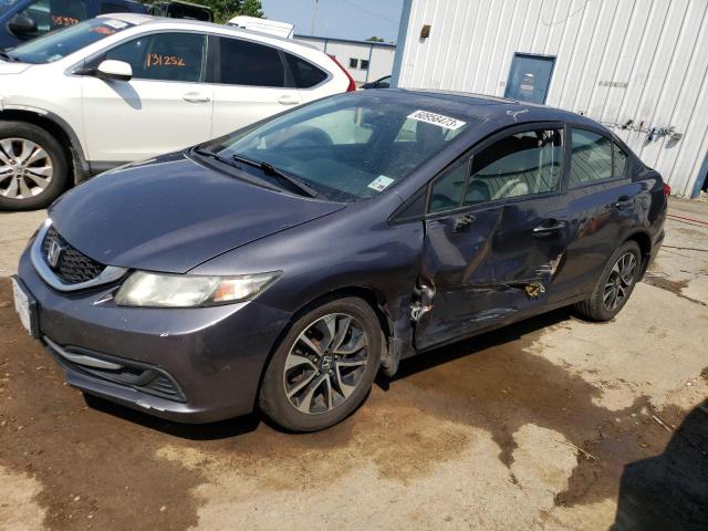 HONDA CIVIC EX 2014 with VIN 19XFB2F88EE080790 - Photo from auction