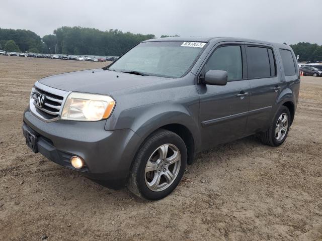 HONDA PILOT EXL 2013 with VIN 5FNYF3H51DB018243 - Photo from auction