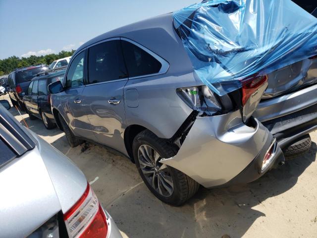 Photo 2 from auction – 2016 ACURA MDX TECHNO with VIN 5FRYD4H40GB061994