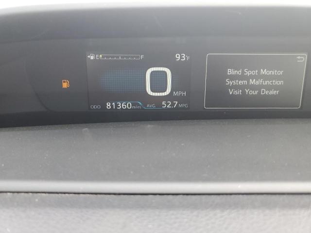 Photo 9 from auction – 2018 TOYOTA PRIUS with VIN JTDKBRFU4J3075740
