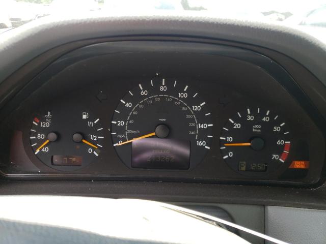 Photo 9 from auction – 2000 MERCEDES-BENZ E 320 with VIN WDBJF65J5YB166892