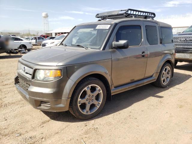 HONDA ELEMENT SC 2007 with VIN 5J6YH18987L004949 - Photo from auction
