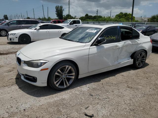 BMW 328 I 2015 with VIN WBA3A5G53FNS83625 - Photo from auction