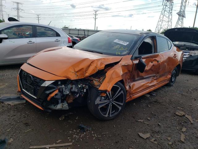 NISSAN SENTRA SR 2023 with VIN 3N1AB8DV9PY223823 - Photo from auction