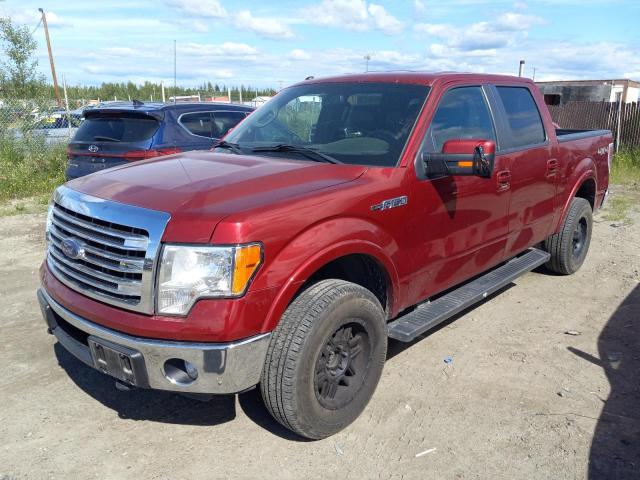 FORD F150 SUPER 2013 with VIN 1FTFW1EF8DFC58524 - Photo from auction