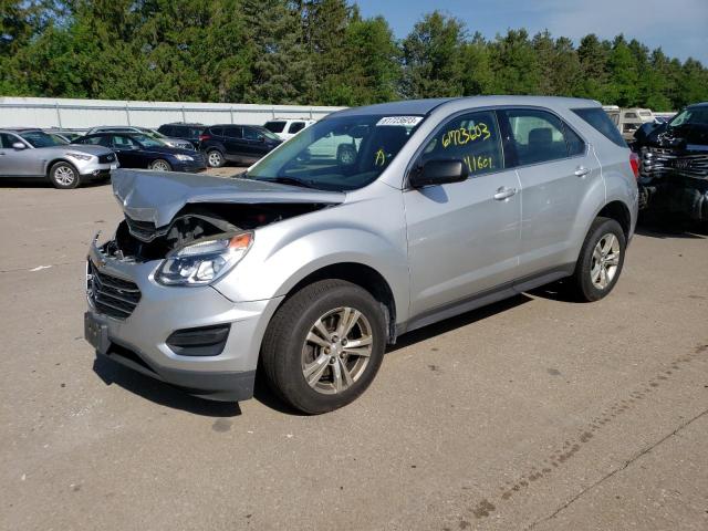 CHEVROLET EQUINOX LS 2017 with VIN 2GNALBEK4H1536717 - Photo from auction