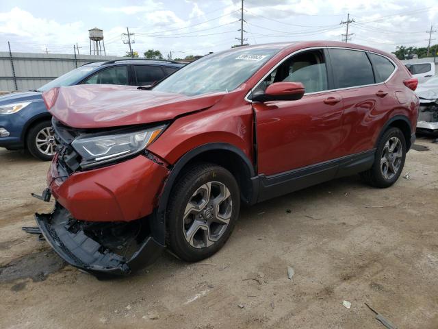 Photo 1 from auction – 2019 HONDA CR-V EX with VIN 2HKRW2H52KH629623