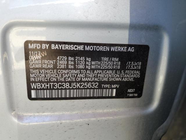 Photo 14 from auction – 2018 BMW X1 XDRIVE2 with VIN WBXHT3C38J5K25632