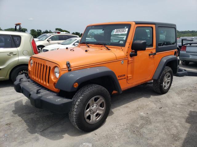 Photo 1 from auction – 2012 JEEP WRANGLER S with VIN 1C4AJWAG5CL286592