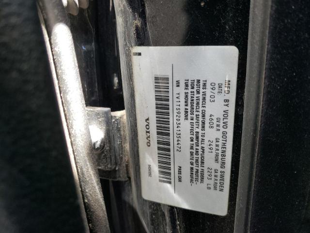 Photo 10 from auction – 2004 VOLVO S80 with VIN YV1TS92D341354472