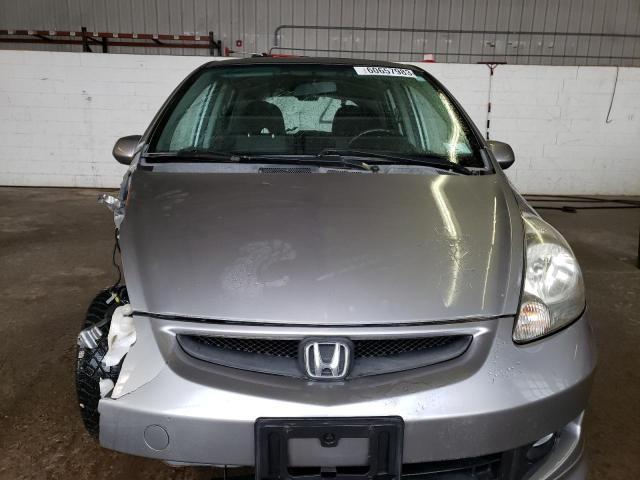 Photo 5 from auction – 2007 HONDA FIT S with VIN JHMGD37657S066541