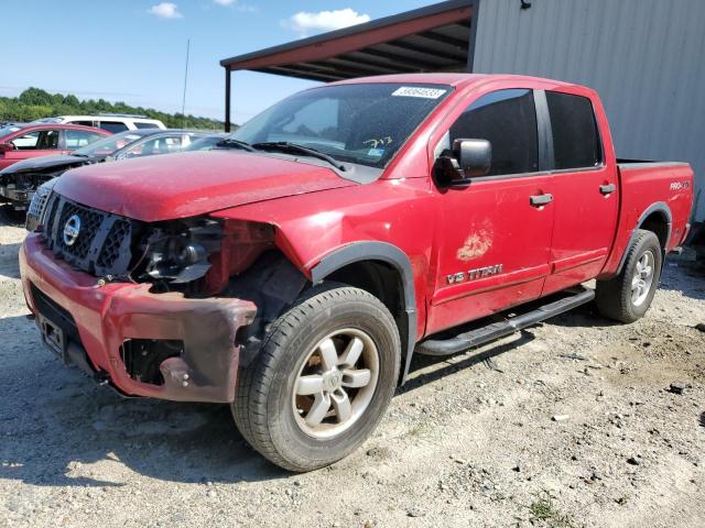NISSAN TITAN S 2012 with VIN 1N6BA0ECXCN302165 - Photo from auction