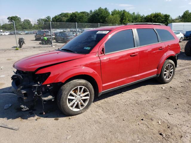 DODGE JOURNEY SX 2017 with VIN 3C4PDCBG0HT589936 - Photo from auction