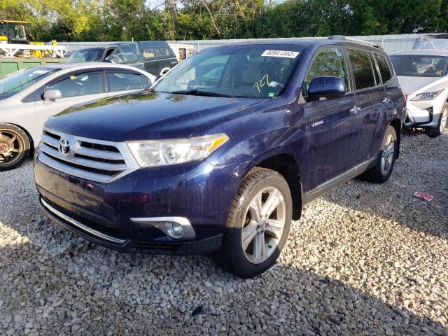 TOYOTA HIGHLANDER 2012 with VIN 5TDDK3EH0CS149229 - Photo from auction