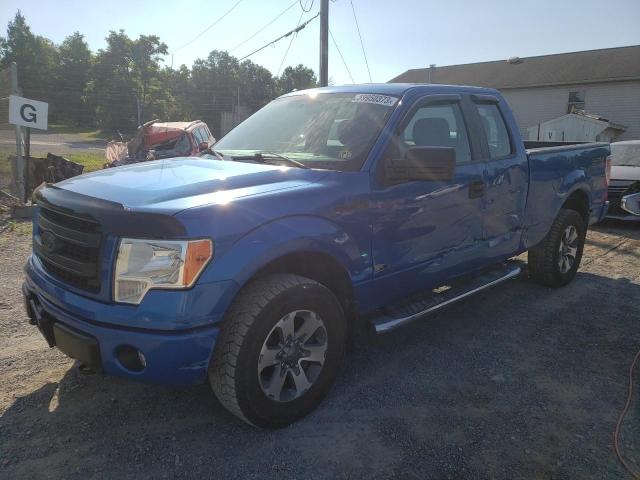 FORD F150 SUPER 2014 with VIN 1FTFX1EFXEFC59401 - Photo from auction