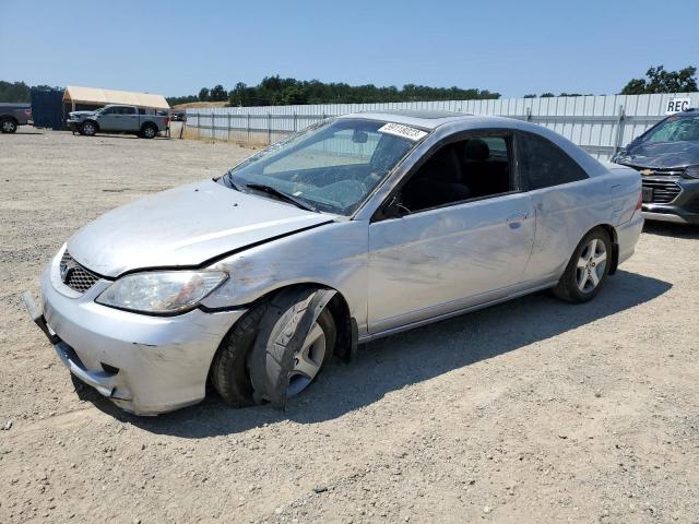 HONDA CIVIC EX 2005 with VIN 1HGEM229X5L022189 - Photo from auction