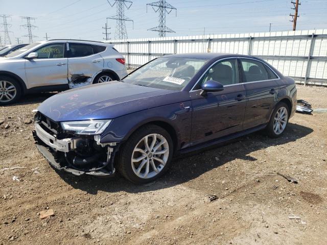 AUDI A4 PREMIUM 2019 with VIN WAUENAF49KN002601 - Photo from auction