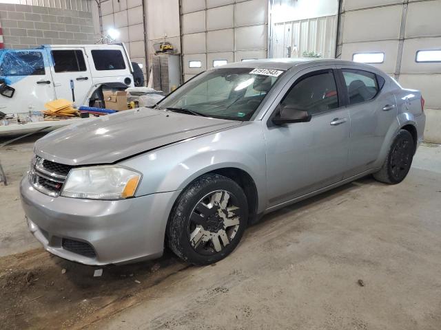 DODGE AVENGER SE 2013 with VIN 1C3CDZAB8DN572467 - Photo from auction