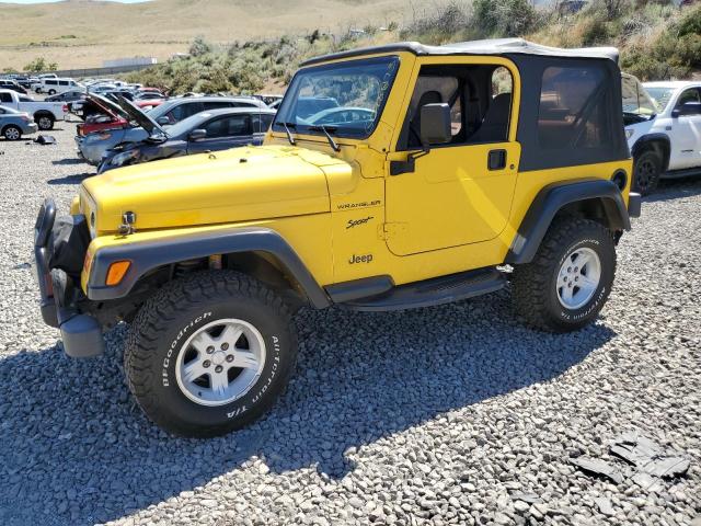 JEEP WRANGLER / 2002 with VIN 1J4FA49SX2P758838 - Photo from auction
