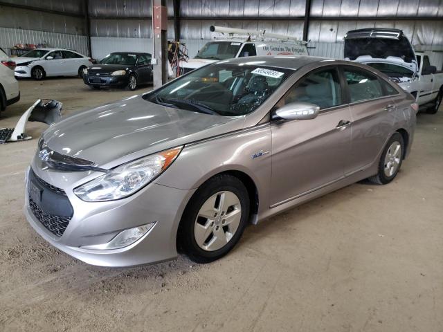 HYUNDAI SONATA HYB 2011 with VIN KMHEC4A4XBA017452 - Photo from auction