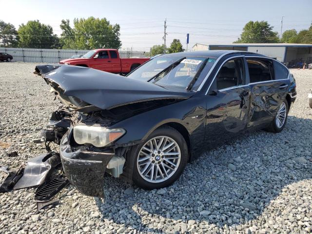 BMW 745 LI 2005 with VIN WBAGN635X5DS57853 - Photo from auction