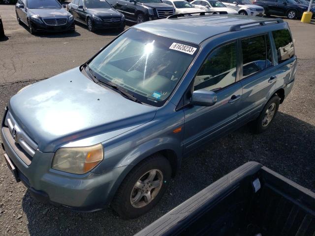 HONDA PILOT EX 2006 with VIN 2HKYF18436H521059 - Photo from auction
