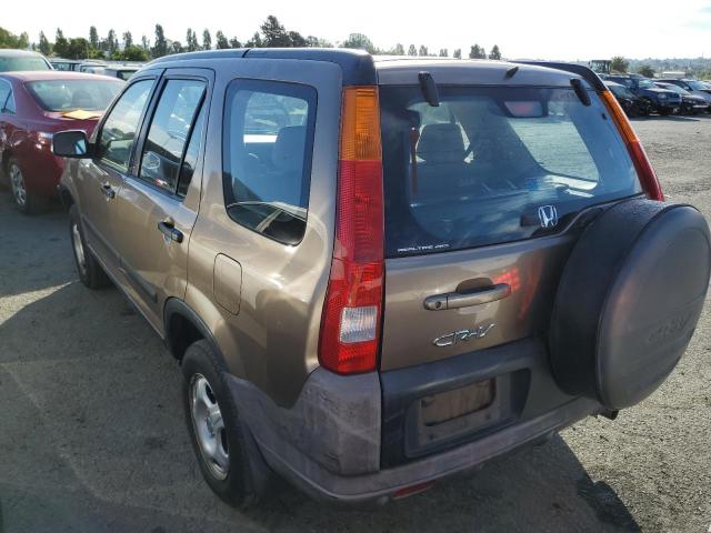 Photo 2 from auction – 2002 HONDA CR-V LX with VIN JHLRD78442C072674