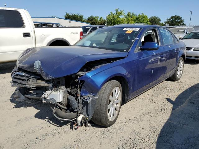 AUDI A4 PREMIUM 2013 with VIN WAUBFAFL8DN044848 - Photo from auction