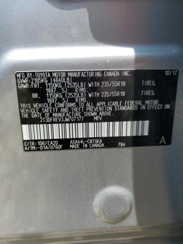 Photo 14 from auction – 2018 TOYOTA RAV4 LIMIT with VIN 2T3DFREV3JW707177