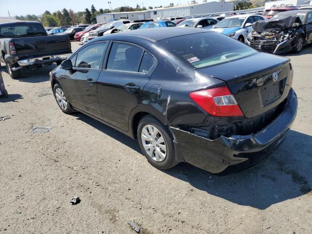 Photo 2 from auction – 2012 HONDA CIVIC LX with VIN 2HGFB2F55CH589227