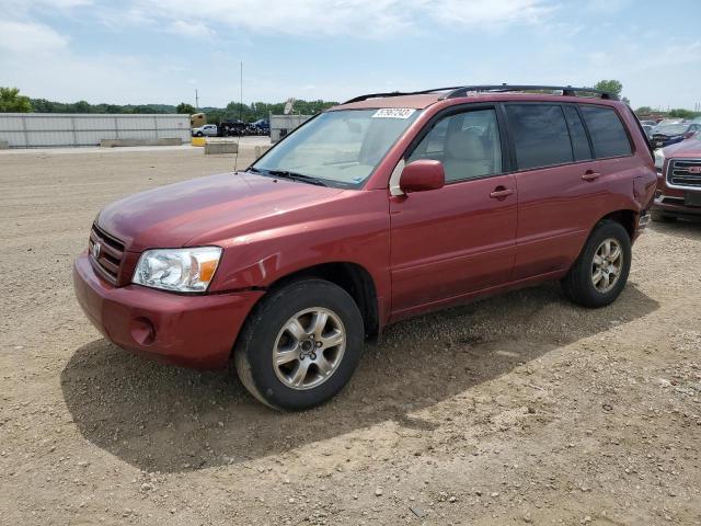TOYOTA HIGHLANDER 2006 with VIN JTEDP21A960111408 - Photo from auction