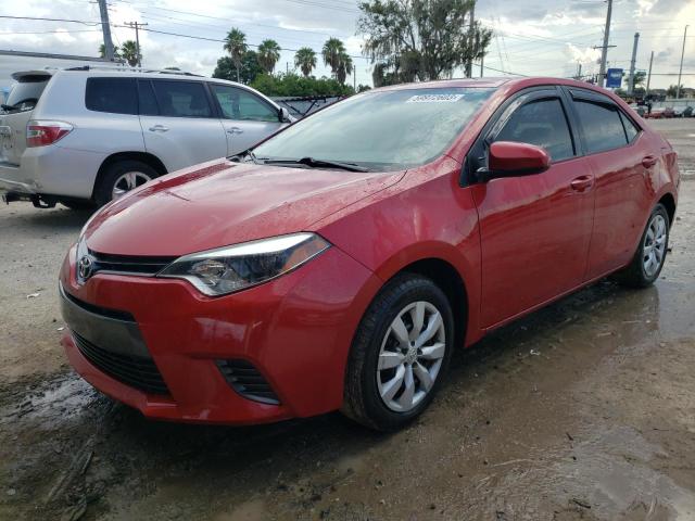TOYOTA COROLLA L 2016 with VIN 2T1BURHE7GC622161 - Photo from auction
