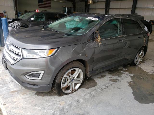 FORD EDGE TITAN 2015 with VIN 2FMTK4K98FBB52511 - Photo from auction