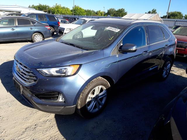 FORD EDGE SEL 2019 with VIN 2FMPK4J91KBB70197 - Photo from auction