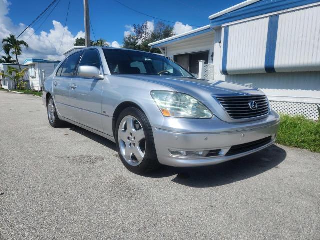 LEXUS LS 430 2004 with VIN JTHBN36F540167742 - Photo from auction