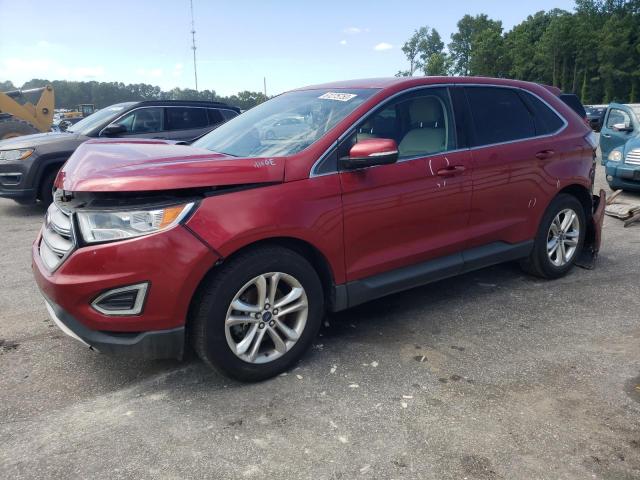 FORD EDGE SEL 2015 with VIN 2FMTK3J9XFBB72593 - Photo from auction