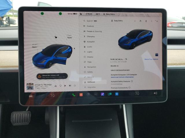 Photo 9 from auction – 2018 TESLA MODEL 3 with VIN 5YJ3E1EA0JF041463