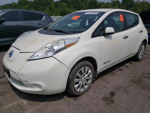 NISSAN LEAF S 2015 with VIN 1N4AZ0CP2FC330030 - Photo from auction