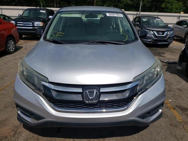 Photo 5 from auction – 2016 HONDA CR-V LX with VIN 2HKRM3H30GH555149