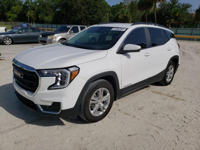 GMC TERRAIN SL 2022 with VIN 3GKALMEV9NL138738 - Photo from auction