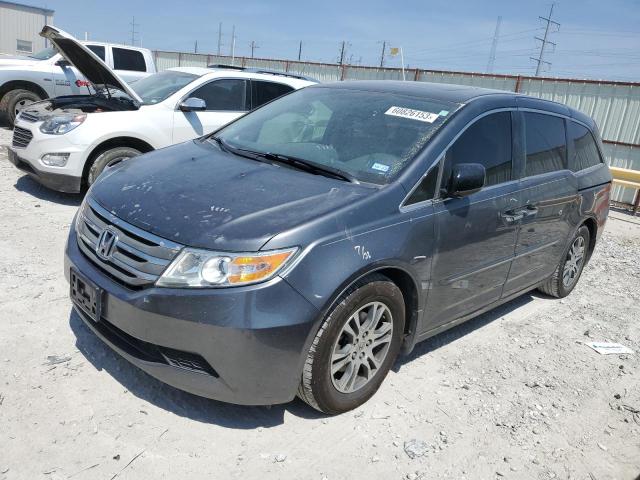 HONDA ODYSSEY EX 2013 with VIN 5FNRL5H66DB011919 - Photo from auction
