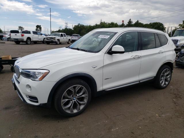 BMW X3 XDRIVE3 2015 with VIN 5UXWX7C58F0K34691 - Photo from auction