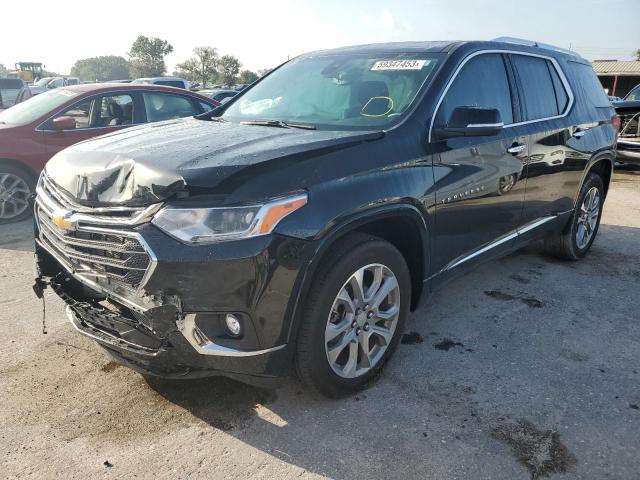 CHEVROLET TRAVERSE P 2021 with VIN 1GNERKKW7MJ268947 - Photo from auction