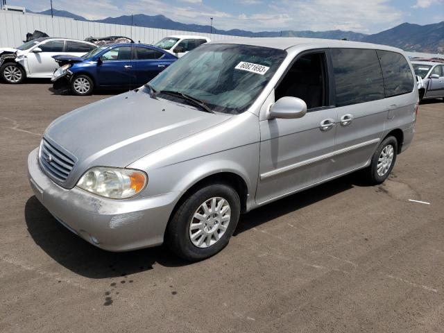 KIA SEDONA EX 2003 with VIN KNDUP131836478045 - Photo from auction