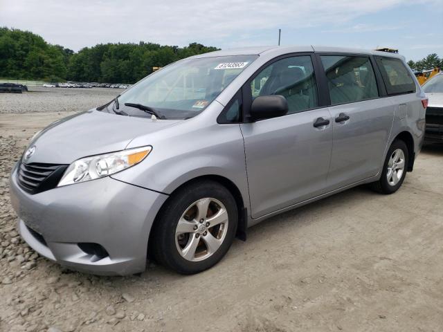 TOYOTA SIENNA 2017 with VIN 5TDZZ3DCXHS871273 - Photo from auction