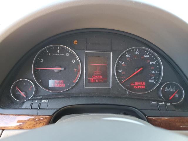 Photo 9 from auction – 2002 AUDI A4 3.0 QUA with VIN WAULT58E82A207392